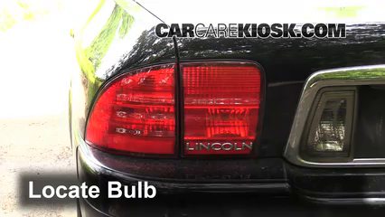 2002 Lincoln LS 3.9L V8 Lights Brake Light (replace bulb)